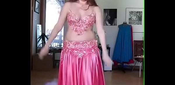  Hot Belly dance satin dress